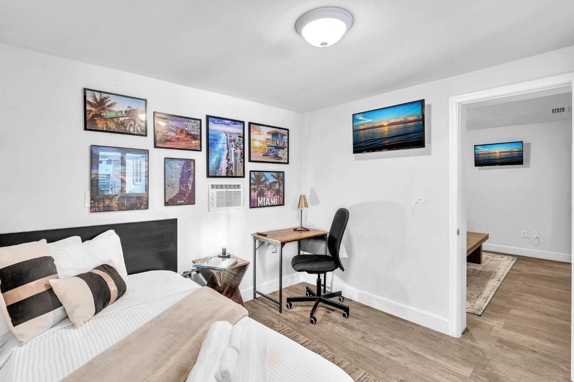 Estelo'S Place - Modern Townhouse With King Bed, Only 5 Min From The Airport! 迈阿密 外观 照片